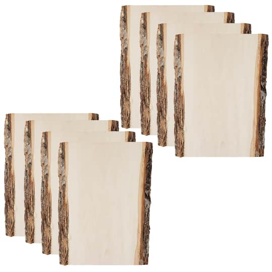 Make Market; 12 Pack: 11" Basswood Rectangle Plaque by Make Market®; Category:Wood Plaques; Image:1